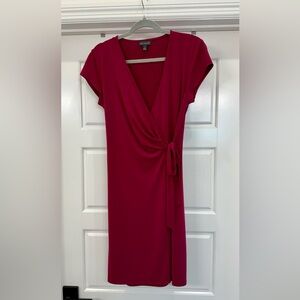 The Limited Magenta Midi Dress